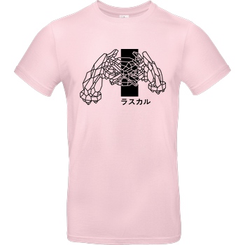 None Sephiron - Vision black T-Shirt B&C EXACT 190 - Light Pink