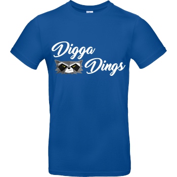 Shlorox Shlorox - Digga Dings T-Shirt B&C EXACT 190 - Royal Blue