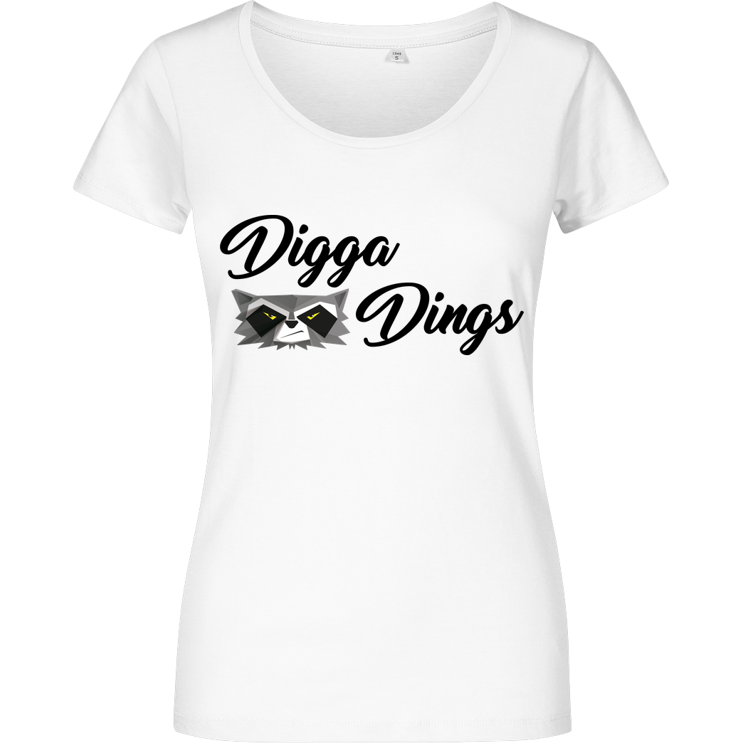 Shlorox Shlorox - Digga Dings T-Shirt Girlshirt weiss
