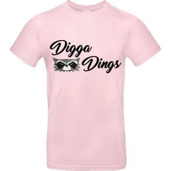 Shlorox Shlorox - Digga Dings T-Shirt B&C EXACT 190 - Light Pink
