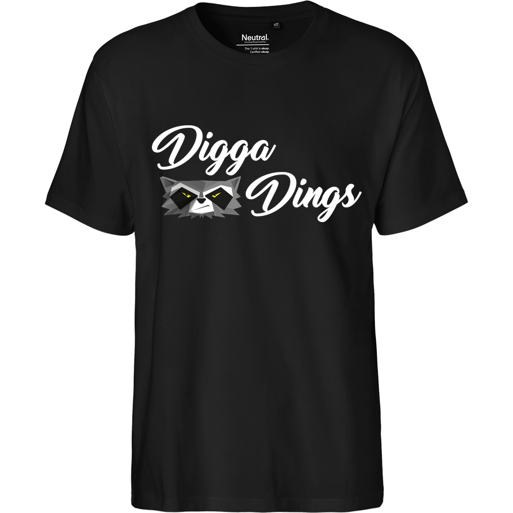 Shlorox Shlorox - Digga Dings T-Shirt Fairtrade T-Shirt - black