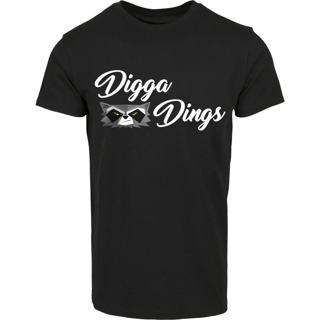 Shlorox Shlorox - Digga Dings T-Shirt House Brand T-Shirt - Black
