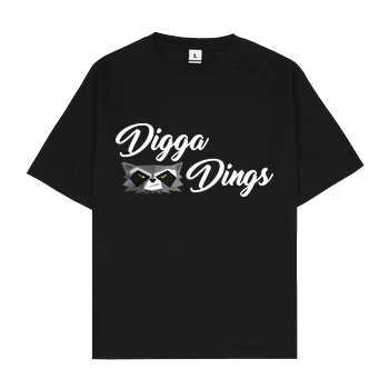 Shlorox - Digga Dings Oversize T-Shirt - Black
