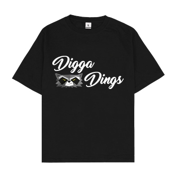 Shlorox Shlorox - Digga Dings T-Shirt Oversize T-Shirt - Black