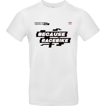 Slaty Slaty - Because Racebike Arcade T-Shirt B&C EXACT 190 -  White