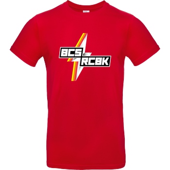 Slaty Slaty - Because Racebike Flash T-Shirt B&C EXACT 190 - Red