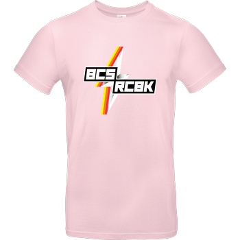 Slaty Slaty - Because Racebike Flash T-Shirt B&C EXACT 190 - Light Pink