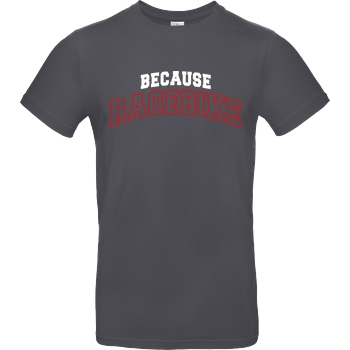 Slaty Slaty - College Logo T-Shirt B&C EXACT 190 - Dark Grey
