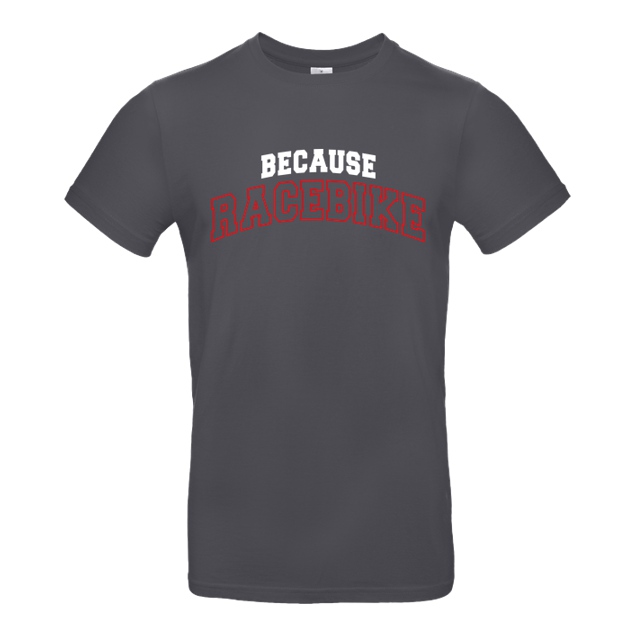 Slaty - Slaty - College Logo - T-Shirt - B&C EXACT 190 - Dark Grey
