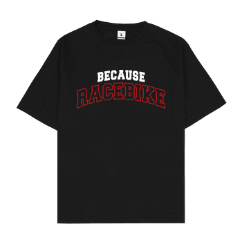 Slaty - College Logo Oversize T-Shirt - Black