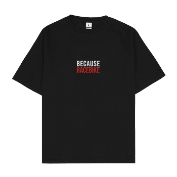 Slaty Slaty - Embroidered Logo T-Shirt Oversize T-Shirt - Black