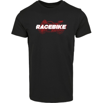 Slaty Slaty - Race bike red T-Shirt House Brand T-Shirt - Black