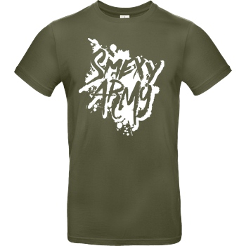 Smexy Smexy - Army T-Shirt B&C EXACT 190 - Khaki