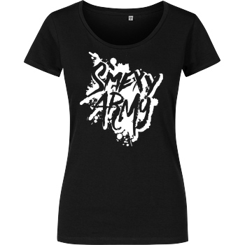 Smexy Smexy - Army T-Shirt Girlshirt schwarz