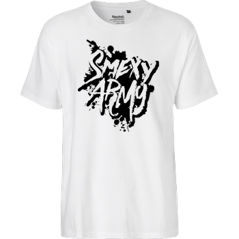Smexy - Army Fairtrade T-Shirt - white