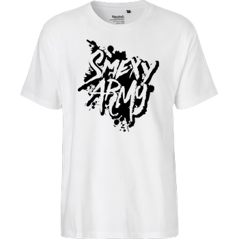 Smexy Smexy - Army T-Shirt Fairtrade T-Shirt - white