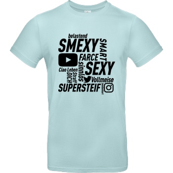 Smexy Smexy - Socials T-Shirt B&C EXACT 190 - Mint