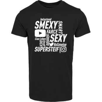 Smexy Smexy - Socials T-Shirt House Brand T-Shirt - Black