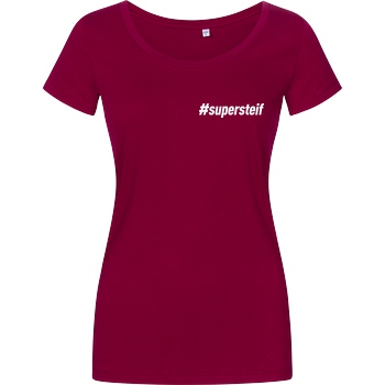 Smexy Smexy - #supersteif T-Shirt Girlshirt berry