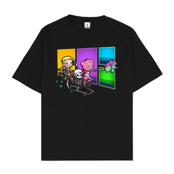 Snoxh Snoxh - FN Daily Shop T-Shirt Oversize T-Shirt - Black