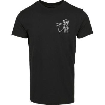 Snoxh - Superheld gestickt House Brand T-Shirt - Black