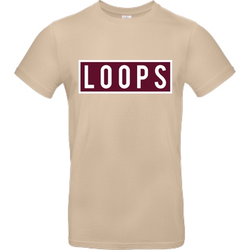 Sonny Loops Sonny Loops - Square T-Shirt B&C EXACT 190 - Sand