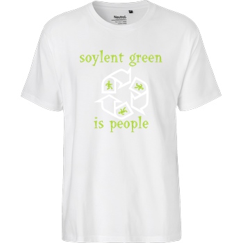 None Soylent Green is people T-Shirt Fairtrade T-Shirt - white