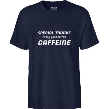 None Special thanks T-Shirt Fairtrade T-Shirt - navy