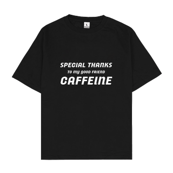 Special thanks Oversize T-Shirt - Black