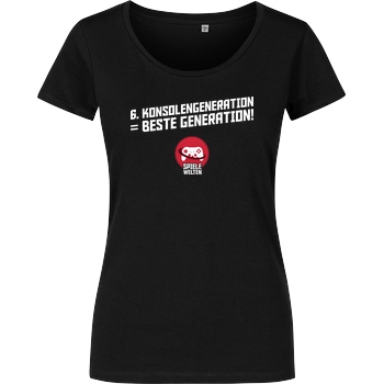 Spielewelten Spielewelten - Best Gen T-Shirt Girlshirt schwarz