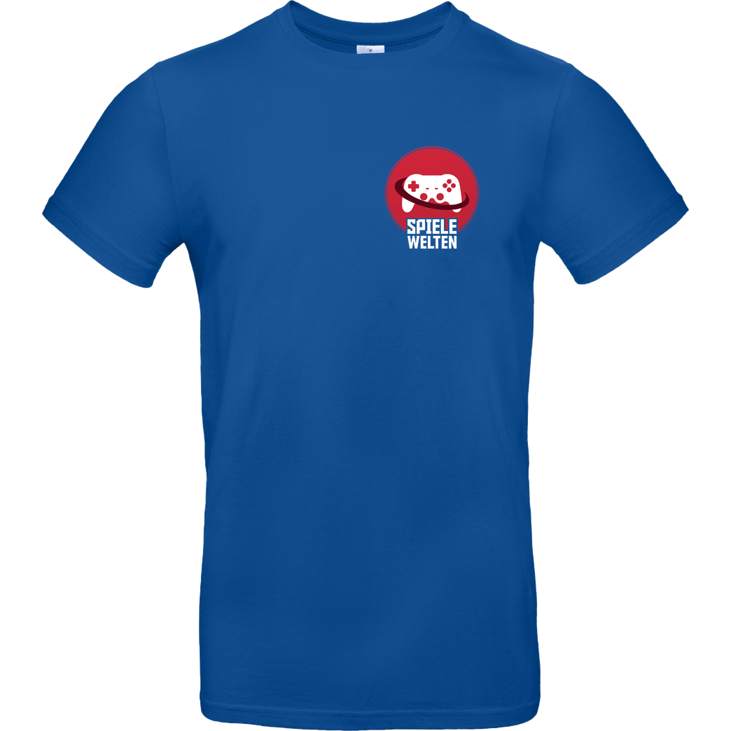 Spielewelten Spielewelten - Logo T-Shirt B&C EXACT 190 - Royal Blue