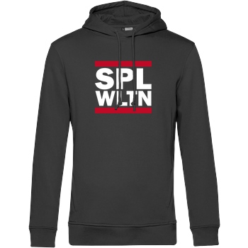 Spielewelten Spielewelten - SPLWLTN Sweatshirt B&C HOODED INSPIRE - black