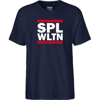Spielewelten Spielewelten - SPLWLTN T-Shirt Fairtrade T-Shirt - navy