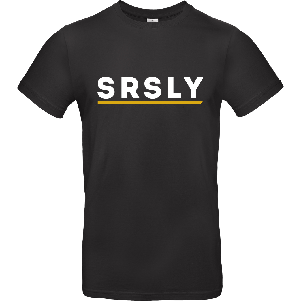 SRSLY SRSLY - Logo T-Shirt B&C EXACT 190 - Black