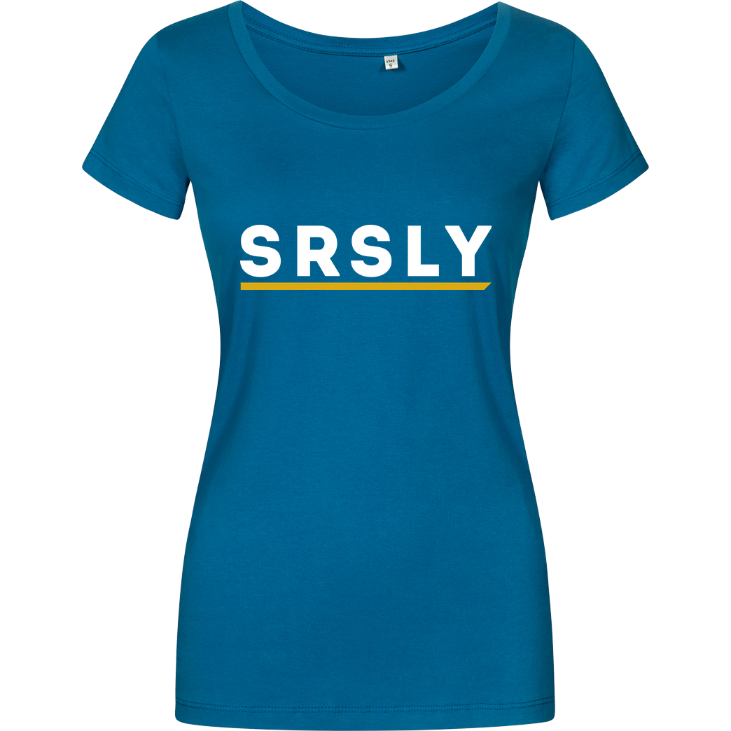 SRSLY SRSLY - Logo T-Shirt Girlshirt petrol