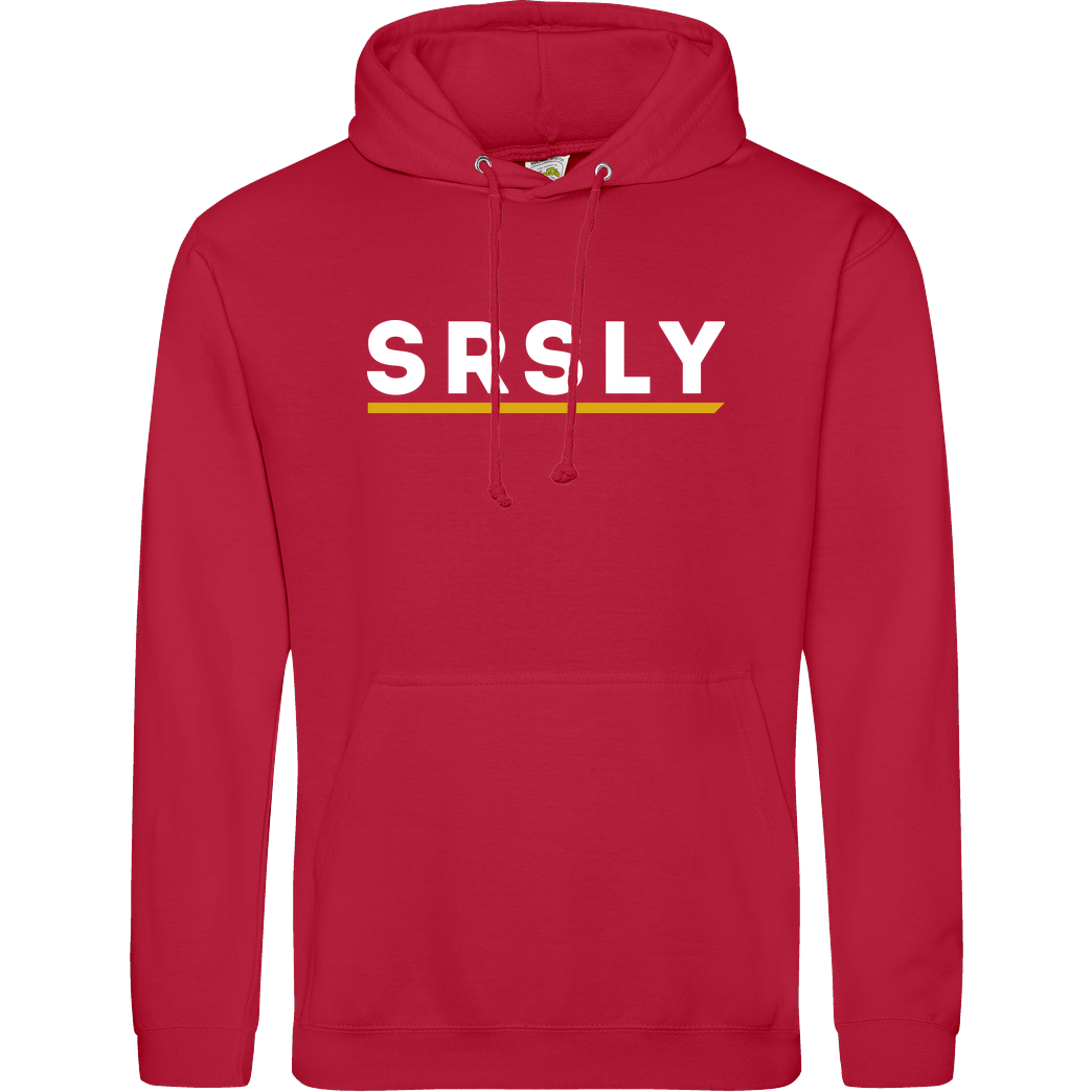 SRSLY SRSLY - Logo Sweatshirt JH Hoodie - red
