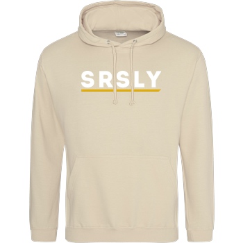 SRSLY SRSLY - Logo Sweatshirt JH Hoodie - Sand