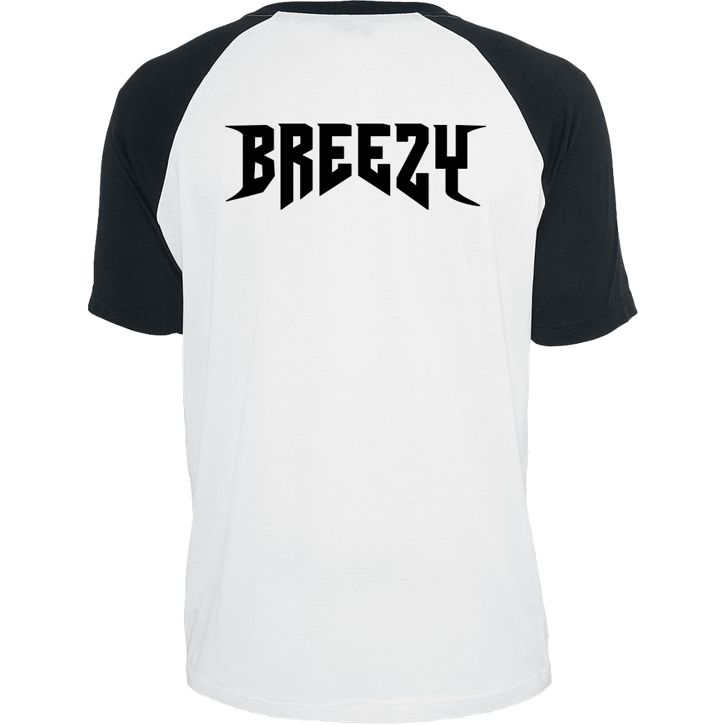 SteelBree SteelBree - Breezy T-Shirt Raglan Tee white