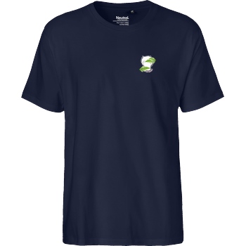 byStegi Stegi - Green Mind T-Shirt Fairtrade T-Shirt - navy