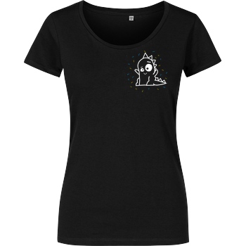 byStegi Stegi - Happy Shirt T-Shirt Girlshirt schwarz