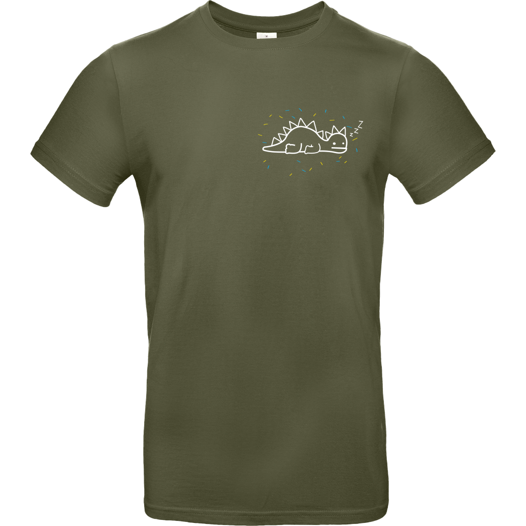 byStegi Stegi - Sleeping Shirt T-Shirt B&C EXACT 190 - Khaki