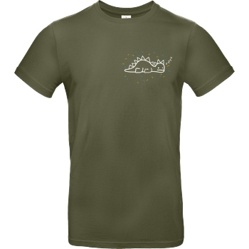 byStegi Stegi - Sleeping Shirt T-Shirt B&C EXACT 190 - Khaki