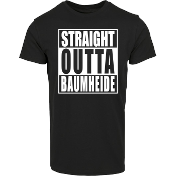 Straight Outta Baumheide House Brand T-Shirt - Black