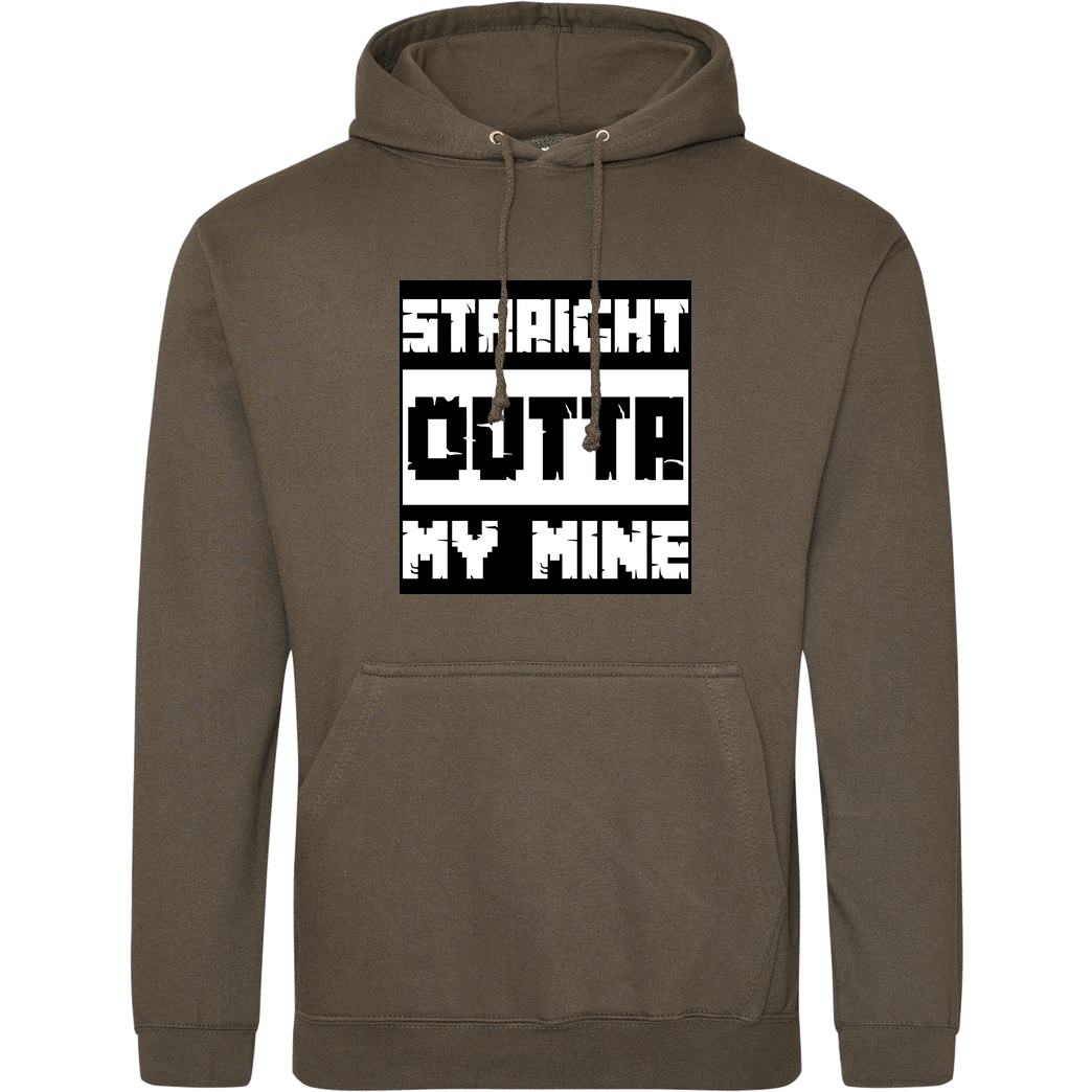 bjin94 Straight Outta My Mine Sweatshirt JH Hoodie - Khaki