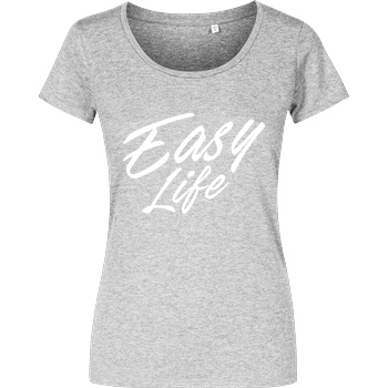 None Sweazy - Easy Life T-Shirt Girlshirt heather grey