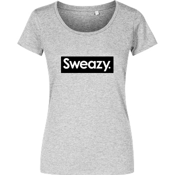 None Sweazy - Sweazy T-Shirt Girlshirt heather grey