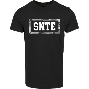 SYNTE Synte - Camo Logo T-Shirt House Brand T-Shirt - Black