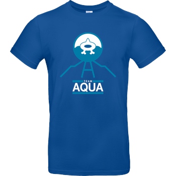 bjin94 Team Aqua T-Shirt B&C EXACT 190 - Royal Blue