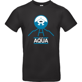 bjin94 Team Aqua T-Shirt B&C EXACT 190 - Black