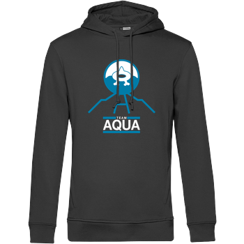 Team Aqua B&C HOODED INSPIRE - black